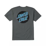 Remera negra de manga corta con logo de Etnies bordado en el pecho.