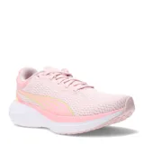 Championes Puma Scend Pro color rosa con detalles en amarillo y blanco.