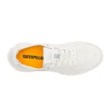 Zapatillas urbanas Caterpillar modelo Hex Lite Vent, color blanco, confeccionadas en malla de nailon y suela ligera de EVA.