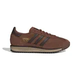 Championes Adidas SL 72 RS color chocolate con detalles en marrón oscuro y suela beige.