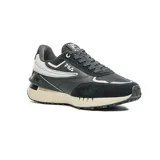 Championes Fila Renno Vintage, color negro con detalles en blanco y gris.