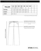 Pantalón de jean gris con efecto lavado, corte recto, tiro medio y confeccionado en algodón.