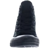 Championes Converse All Star Chuck Taylor de caña alta, color negro.