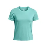 Remera deportiva negra de manga corta, marca Under Armour, modelo Launch Shortsleeve.