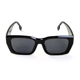 Lentes de sol rectangulares color verde pastel con lentes oscuros y filtro UV400.