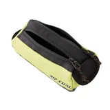 Cartuchera Rip Curl Pencil Case color amarillo con detalles en negro, azul y motivos étnicos.