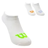 Pack de tres pares de medias deportivas blancas con logo de la marca.
