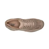 Zapato Caterpillar Riff II para hombre, color marrón, con capellada de cuero, forro interno de material respirable y suela de goma duradera con gran tracción.