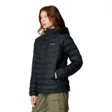 Campera puffer color borgoña con capucha, cierre frontal y bolsillos laterales con cierre. El forro termorreflectivo Omni-Heat™ retiene el calor mediante puntos plateados que reflejan el calor corporal. El aislamiento Thermarator™ 100 % poliéster reciclado te mantiene abrigado con fibras sintéticas livianas que retienen el calor incluso cuando están mojadas.