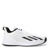 Championes deportivos de hombre en color blanco con detalles en negro, diseñados para tennis.