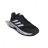 Championes Adidas Courtjam Control 3 para hombre, color negro con detalles en blanco y gris.