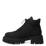 Botas de mujer Miss Carol modelo Nantu, color beige, acordonadas y con plataforma track.