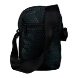 Bolso bandolera Caterpillar Rodney color borgoña con detalles en negro. Tiene un compartimento principal con cierre y un bolsillo trasero secreto. La correa es ajustable. Ideal para llevar una tablet de hasta 8 pulgadas.