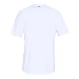 Remera deportiva Under Armour Tech 2.0 de hombre, color gris jaspeado con logo negro en el pecho.