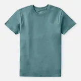 Remera verde de manga corta con logo de la marca Katin estampado en el pecho.