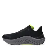 Championes de running New Balance Fresh Foam X Kaiha Road, color negro con detalles en amarillo lima y logo plateado.