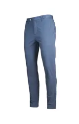 Pantalón chino verde militar de corte recto con tecnología Natural Flex.