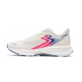 Championes de running 361 Stable Running blancos con detalles en azul y rosa.
