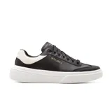 Championes Skechers Cordova Classic Lighto, color negro con detalles en blanco.