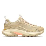 Championes de senderismo Merrell Moab Speed 2, color beige con detalles en rosa y suela Vibram TC5+.