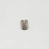 Anillo ancho de plata 925 con acabado satinado.