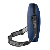 Bolso bandolera Caterpillar unisex color gris oscuro con logo de la marca en blanco. Cuenta con un compartimento principal con bolsillo interior, bolsillo frontal con llavero, correa ajustable para el hombro y logo reflectante.