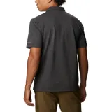 Remera tipo polo celeste con tecnología Omni-Wick que absorbe la humedad y tela elástica en cuatro direcciones. Logo de Columbia bordado en el pecho. Ideal para uso casual.