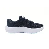 Zapatillas deportivas Under Armour Charged Surge 4, color azul marino con logo celeste y suela blanca.