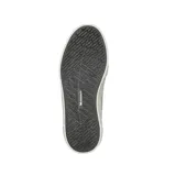 Championes de skate Etnies Joslin Vulc, color negro con detalles en blanco y suela de goma color caramelo.