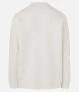 Buzo blanco de algodón y poliéster con cuello redondo y mangas largas. Estampa frontal con la palabra "Kodak" en color verde.