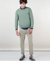Jersey Cuello Caja Verde