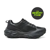 Championes deportivos American Sport Maleth Lady, color negro, con suela alta y tecnología memory foam.