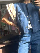 Chaleco Volado DENIM