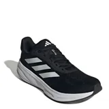 Championes Adidas Response Super negros con detalles plateados y suela blanca.