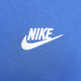 Remera negra de algodón con logo Nike bordado en blanco en el pecho.