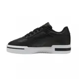 Championes urbanos Puma CA Pro Classic II, color negro con detalles dorados y suela blanca con línea negra.