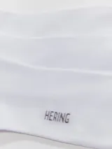 Kit de tres pares de medias grises de algodón, tipo soquete.