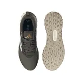 Championes Adidas Runfalcon 5 TR para hombre, color verde oscuro con detalles en blanco y marrón. Diseñados para running en terrenos irregulares, con exterior impermeable y suela Adiwear para mayor agarre.