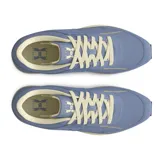 Zapatillas urbanas Under Armour Essential Runner, color blanco con detalles en negro.