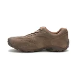 Zapato Caterpillar Riff II para hombre, color marrón, con capellada de cuero, forro interno de material respirable y suela de goma duradera con gran tracción.