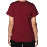 Remera blanca de algodón con cuello redondo y mangas cortas. Estampado frontal con el logo de Thrasher en llamas.