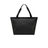 Bolso tote negro con logo Nike color bronce.