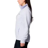 Campera polar Columbia Basin Trail III Full Zip para mujer, color azul marino. Con cierre frontal completo y bolsillos laterales con cierre.