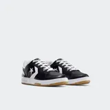 Championes urbanos Converse Lifestyle 1998, color negro con detalles en blanco y suela de goma color caramelo.