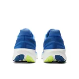 Championes de running New Balance Fresh Foam X More V4, color celeste con detalles en gris y blanco.