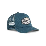 Gorra Puma Prime Trucker color azul con paneles traseros de malla y logo bordado en el frente.