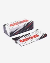 Gafas de sol unisex Hawkers edición limitada Alex Rins, con montura redonda color verde oscuro y lentes degradadas grises.