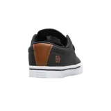 Zapatillas Etnies Jameson 2 Eco, color gris oscuro con detalles en burdeos y suela blanca.