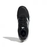 Championes Adidas Courtjam Control 3 para hombre, color negro con detalles en blanco y gris.