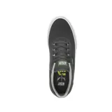 Championes de skate Etnies Joslin Vulc, color negro con suela marrón. Presentan logo de la marca en el lateral y lengüeta.